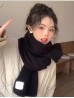 Warm Knitted Wool Soft Scarf 